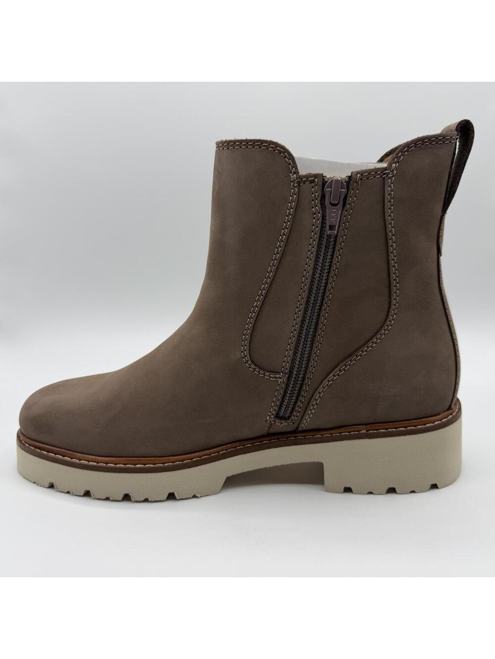 Samuel Hubbard Made in Portugal Van Ness Chelsea Boots Nubuck Size 7 Brown W1500 - Picture 6 of 11